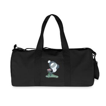 Cuisinier Cuisinier Chef Cuisson de Chapeau - Sac de sport en toile recyclée Stanley/Stella - noir - Devant