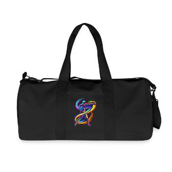 Boxen - Recycelte Canvas-Sporttasche von Stanley/Stella - Schwarz - Vorne