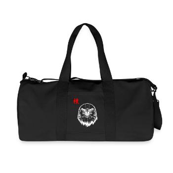 Eagle Asian - Recycled Canvas Sports Bag by Stanley/Stella - black - Front