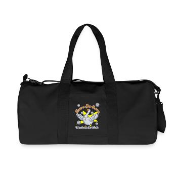 Hura die Gans was kost die Welt - Recycelte Canvas-Sporttasche von Stanley/Stella - Schwarz - Vorne