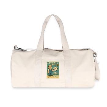 Alles Fein Toaster: Don't pay attention to the smoke - Recycled Canvas Sports Bag by Stanley/Stella - natural - Front