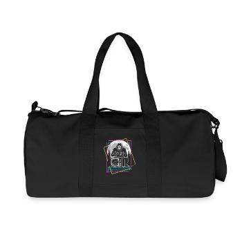 Bigfoot Gaming - Sac de sport en toile recyclée Stanley/Stella - noir - Devant