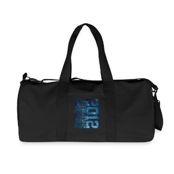 ÉDITION LIMITÉE 2012 14 ANS 14E ANNIVERSAIRE - Sac de sport en toile recyclée Stanley/Stella - noir - Devant