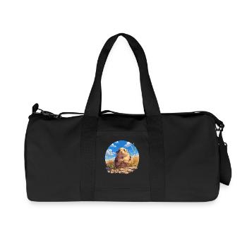 Lemmings Lemming - Recycled Canvas Sports Bag by Stanley/Stella - black - Front