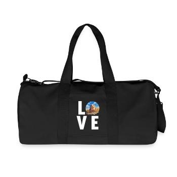 Lemmings Lemming - Recycled Canvas Sports Bag by Stanley/Stella - black - Front