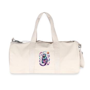 Otter Space Shirt – Planète et Étoiles - Sac de sport en toile recyclée Stanley/Stella - blanc naturel - Devant