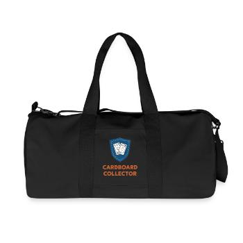 Pappsammler-Sammelkarten-Sammler-Booster - Recycelte Canvas-Sporttasche von Stanley/Stella - Schwarz - Vorne