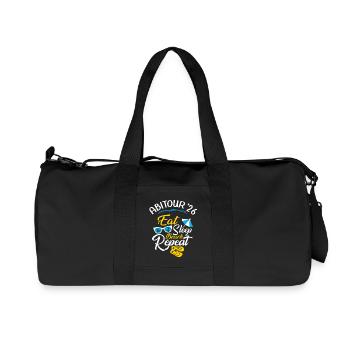 Abitur Tour 2026 Abitur Trip Abitur Party Celebration - Recycled Canvas Sports Bag by Stanley/Stella - black - Front