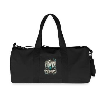 Detoxification Withdrawal Addicted - Recycled Canvas Sports Bag by Stanley/Stella - black - Front