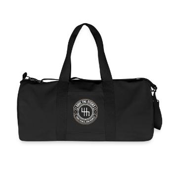 Motif de transmission manuelle Motif trois pédales Schéma de changement de vitesse - Sac de sport en toile recyclée Stanley/Stella - noir - Devant