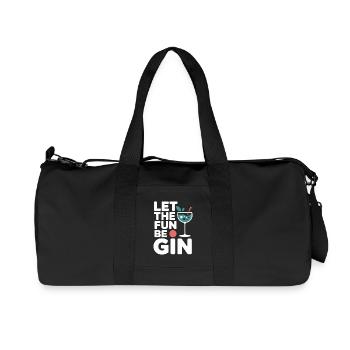 Gin Que le plaisir soit Gin & Tonic Fête des Amateurs Gin - Sac de sport en toile recyclée Stanley/Stella - noir - Devant