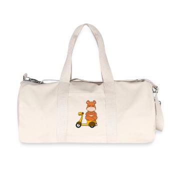 Bär Scooter - Recycled Canvas Sports Bag by Stanley/Stella - natural - Front