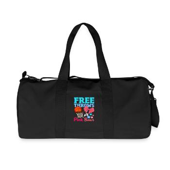 Lancers francs ou basket à force - Sac de sport en toile recyclée Stanley/Stella - noir - Devant