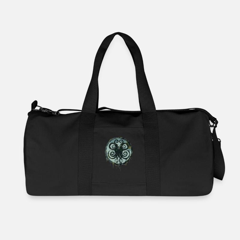 Cthulhu-Symbol Lovecraft Kosmischer Horror - Recycelte Canvas-Sporttasche von Stanley/Stella - Schwarz