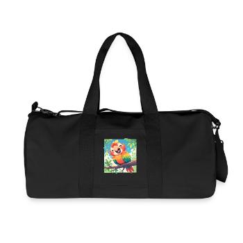 L’ère de l’ara - Sac de sport en toile recyclée Stanley/Stella - noir - Devant