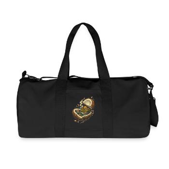 Circuit à Bali - Sac de sport en toile recyclée Stanley/Stella - noir - Devant