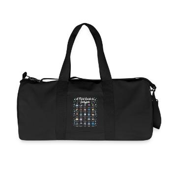 Guide de la biologie scientifique des Méduses - Sac de sport en toile recyclée Stanley/Stella - noir - Devant