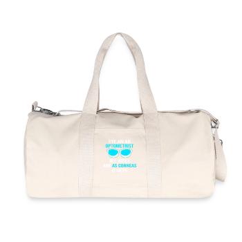 Optician Ophthalmologist - Recycled Canvas Sports Bag by Stanley/Stella - natural - Front