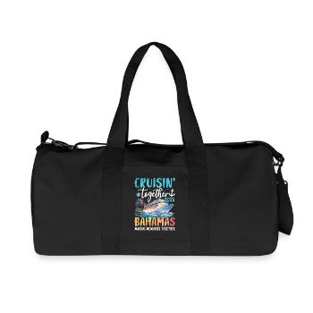 Croisière ensemble aux Bahamas 2026 - Sac de sport en toile recyclée Stanley/Stella - noir - Devant