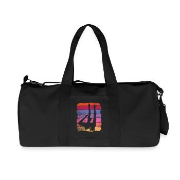 Artistic Swim Team Synchronschwimmen - Recycelte Canvas-Sporttasche von Stanley/Stella - Schwarz - Vorne