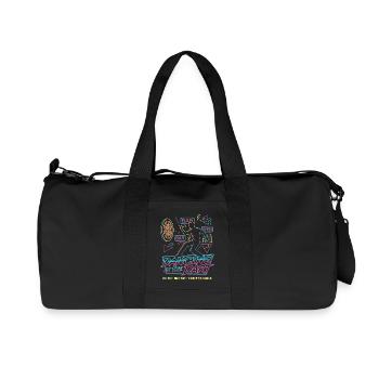Darts Fun Shirt, Dancing in the Dart Shirt Hoodie, - Recycled Canvas Sports Bag by Stanley/Stella - black - Front