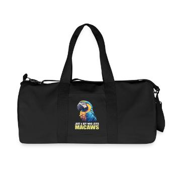 Macaw's Era - Recycled Canvas Sports Bag by Stanley/Stella - black - Front