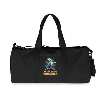 Macaw's Era - Recycled Canvas Sports Bag by Stanley/Stella - black - Front