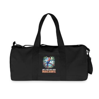 Macaw's Era - Recycled Canvas Sports Bag by Stanley/Stella - black - Front