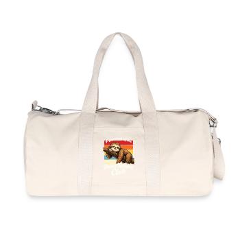 Président paresseux qui ne fait rien Chemise du club Drôle - Sac de sport en toile recyclée Stanley/Stella - blanc naturel - Devant