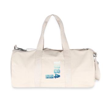 42nd Birthday Man Woman 42 Year Old 1984 Gift - Recycled Canvas Sports Bag by Stanley/Stella - natural - Front