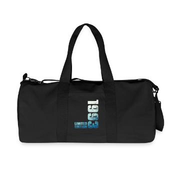 33rd Birthday Man Woman 33 Year Old 1993 Gift - Recycled Canvas Sports Bag by Stanley/Stella - black - Front
