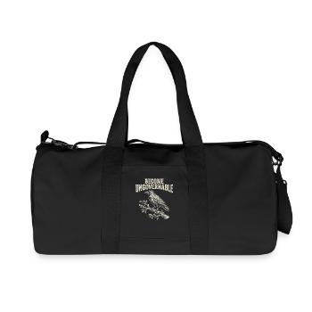 Become an ungovernable funny raven - Recycled Canvas Sports Bag by Stanley/Stella - black - Front