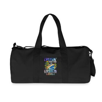 Cruisin Together Caribbean 2027 - Sac de sport en toile recyclée Stanley/Stella - noir - Devant