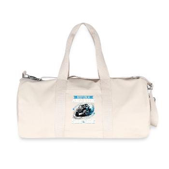UTV Off Road 4 Wheeler Side by side - Recycelte Canvas-Sporttasche von Stanley/Stella - Naturweiß - Vorne