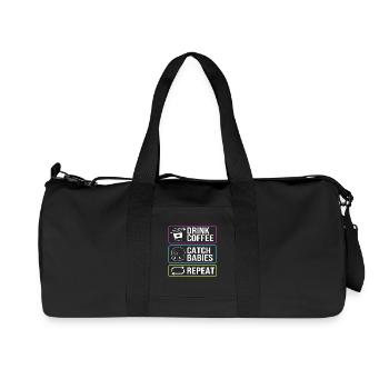 Hebamme - Recycelte Canvas-Sporttasche von Stanley/Stella - Schwarz - Vorne