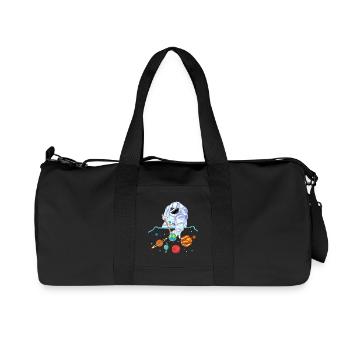 T-shirt de billard spatial des astronautes - Sac de sport en toile recyclée Stanley/Stella - noir - Devant