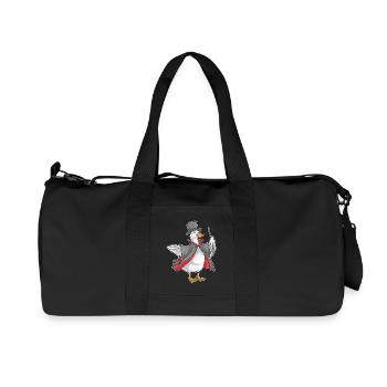 Duck Wizard Wand - Recycled Canvas Sports Bag by Stanley/Stella - black - Front