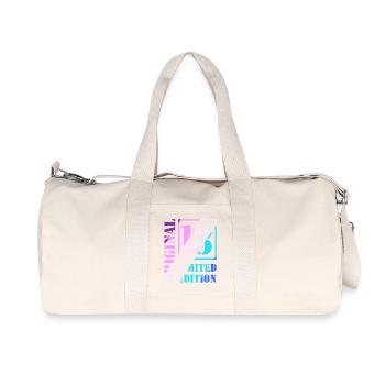 13. Geburtstag Junge Mädchen Teenager Level 13 - Recycelte Canvas-Sporttasche von Stanley/Stella - Naturweiß - Vorne