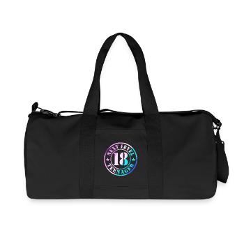 18th Birthday Boy Girl Teenager Level 18 - Recycled Canvas Sports Bag by Stanley/Stella - black - Front