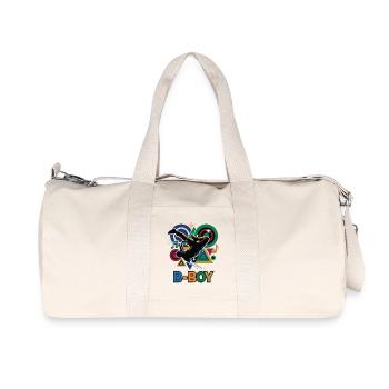 Breakdance B-Boy Hip Hop Streetdance Style - Sac de sport en toile recyclée Stanley/Stella - blanc naturel - Devant