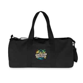 Lloret De Mar Party Crew - Recycled Canvas Sports Bag by Stanley/Stella - black - Front