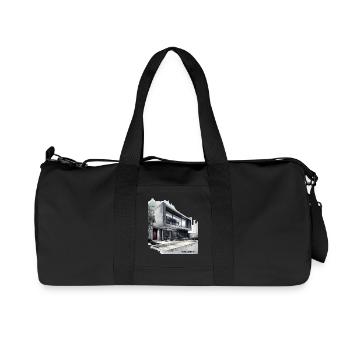 Stone Cold Modern Home - Recycelte Canvas-Sporttasche von Stanley/Stella - Schwarz - Vorne