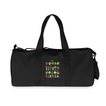 Hobby Garten Mai Obst & Gemüse für grüne Daumen - Recycelte Canvas-Sporttasche von Stanley/Stella - Schwarz - Vorne