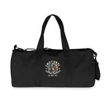 Vintage Gorilla Do Not Pet Tee - Recycled Canvas Sports Bag by Stanley/Stella - black - Front