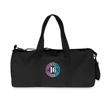 16th Birthday Boy Girl Legend Level 16 - Recycled Canvas Sports Bag by Stanley/Stella - black - Front