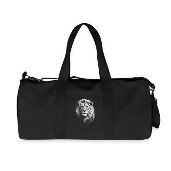 Lion's Head - Recycled Canvas Sports Bag by Stanley/Stella - black - Front