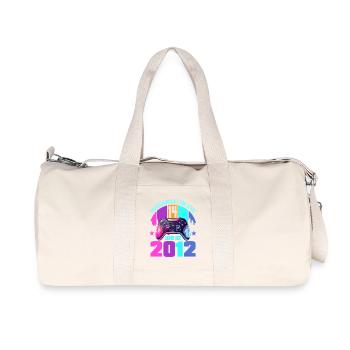 14. Geburtstag Junge Mädchen - Recycelte Canvas-Sporttasche von Stanley/Stella - Naturweiß - Vorne