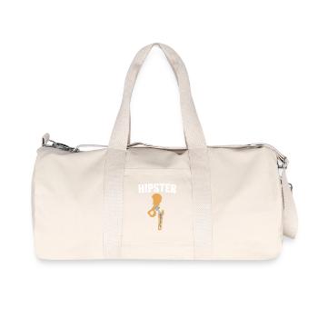 Hips Hip Joint Hips - Recycled Canvas Sports Bag by Stanley/Stella - natural - Front