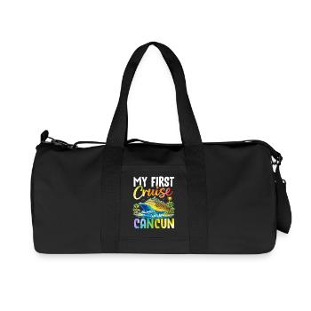 Ma première croisière à Cancún - Sac de sport en toile recyclée Stanley/Stella - noir - Devant