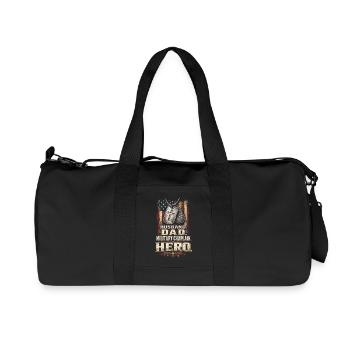 Kaplan Kleriker Pfarrer - Recycelte Canvas-Sporttasche von Stanley/Stella - Schwarz - Vorne